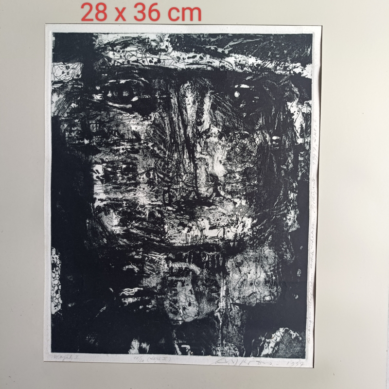 AD Pirous
Litho on Paper

